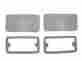 1305-66chl Pg Classic Mopar 1966-67charger 67 Coronet Back-up Light Lenses 1305-66chl Pg Classic Mopar 1966-67charger 67 Coronet Back-up Light Lenses
