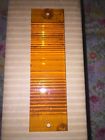 1350108 Studebaker Avanti Amber Inner Parking Lamp Lens Rq Dp Sae 1350108 Studebaker Avanti Amber Inner Parking Lamp Lens Rq Dp Sae