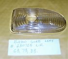 230725 Hudson Parking Turn Signal Lens Left Side Glass Hornet Commodore 230725 Hudson Parking Turn Signal Lens Left Side Glass Hornet Commodore
