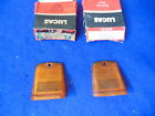 54579153 Lucas Nos Pr Front Amber Parking Lamp Lenses Mgb 54579153 Lucas Nos Pr Front Amber Parking Lamp Lenses Mgb