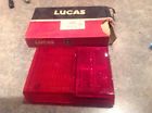 54579514 Lucas Triumph Right Stop Tail Light Lens Nos 54579514 Lucas Triumph Right Stop Tail Light Lens Nos