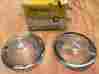 5936929 53 54 55 56 57 58 59 Corvette C1 Nos Gm Park Lights Bezels 4pcs