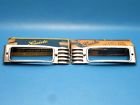 5943805 Gm Guide Pontiac Nos Pair Parking Light Turn Signal Bezels