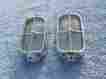5958983 5958979 5958980 1967 Oldsmobile Delta 88 Parking Lights Lens Bezel Guide Pair 5958983 5958979 5958980 1967 Oldsmobile Delta 88 Parking Lights Lens Bezel Guide Pair