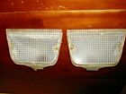 5964295-2 Lh 5964296-1 Rh Gm Pontiac Lemans Front Signal Orig Pair Clear