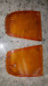 5965071-72 Nos Gm Original Corvette Orange Turn Signal Lens Lh And