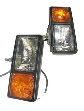 6424 Aftermarket For Jeep Grand Cherokee Wj 99-04 Snowplow Light Pair Free Shipping