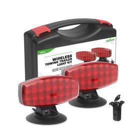 Ag-tl-b01 Agrieyes Wireless Magnetic Trailer Lights With Adjustable Bracket Battery To Ag-tl-b01 Agrieyes Wireless Magnetic Trailer Lights With Adjustable Bracket Battery To