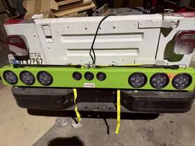 Custer Products Liw-60rfs-7r Lite-it Wireless 60 Led Tow Light Bar With Flashers Towing Wrecker New