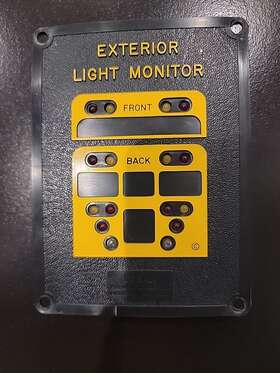 C-4th-00 Doran C4-th-00 16-light Lamp Monitor - Thomas Buses