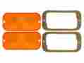 Ebc4oz-13208kt Unbranded New 1961 64 Galaxie Park Lamp Lenses Lh Rh Turn Signal Bronco Fairlane Ford Ebc4oz-13208kt Unbranded New 1961 64 Galaxie Park Lamp Lenses Lh Rh Turn Signal Bronco Fairlane Ford