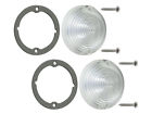 Ebc7wy-13208pr Unbranded New Cougar Lenses Parking Lamp Lh Rh Pair Turn