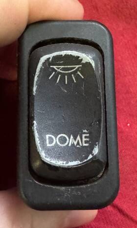 A06-30769-034 Freightliner Dome Light Rocker Switch