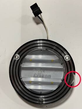 A06-86170-000 Freightliner Cascadia Utility Light Lamp A06-86170-000 Freightliner Cascadia Utility Light Lamp