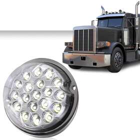 Alo258942 G-plus White Led / Clear Lens Watermelon Marker Turn Signal Clearance Light With Base Alo258942 G-plus White Led / Clear Lens Watermelon Marker Turn Signal Clearance Light With Base