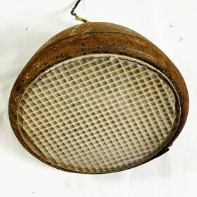 914992 General Motors Vintage Guide 7 Inch Tractor Work Light Sealed Beam Gm Steel Housing