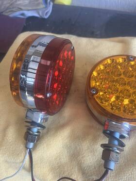 78363 Grand General 4 Inch 48 Diode Double Faced Pearl Led Pedestal Light