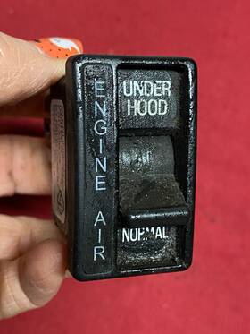 F7ht-4484-ca Gt 3230-5 Ford Sterling Switch Dash Valve Engine Air Toggle