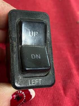 3536494c1 International Left Window Door Rocker Switch Control