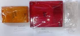 220-21366a-21366b-33-07401a Isuzu Taillight Lens Kit Koito Red Cear Amber Used Take Offs