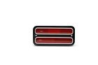 Ms275-87rba Eddie Motor Sports Ems Marker Light Bezel Kit Pair Red