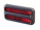Ms275-87rcl Eddie Motor Sports Ems Marker Light Bezel Kit Pair Red