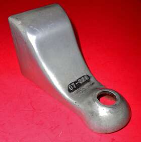 07-328 Peterbilt Vintage 1960s 351 Original Aluminum Single Headlight Support Bracket