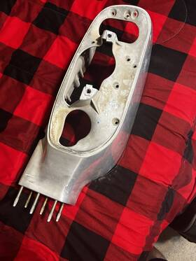 P54-6124-100 Peterbilt Headlight Housing With Studs P54-6124-100 Peterbilt Headlight Housing With Studs