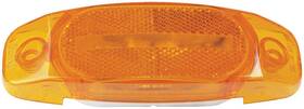 Peterson Manufacturing M130a Hard-hat Clearance/marker Light With Reflex Amber