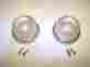 Pk-lmp-6727 1960s Renault Dauphine Parking Lights Lenses With Original Screws Pk-lmp-6727 1960s Renault Dauphine Parking Lights Lenses With Original Screws