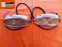 Pl13-55p Gold Star 1955 Chevy Chrome Park Light Housings Turn Signals Complete With Wires Belair Pl13-55p Gold Star 1955 Chevy Chrome Park Light Housings Turn Signals Complete With Wires Belair
