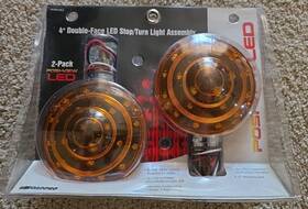 Road Pro Rp3802/40l2 Roadpro 4 Inch Double-face Led Stop/turn Light Assembly