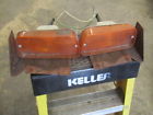 67tk Sae Pi Fomoco Fairlane Ranchero Amber Parking Lens Pair No