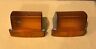 Sae-pip1a-71cr Mercury Cougar Front Turn Signal Lenses Set Of Fomoco Used