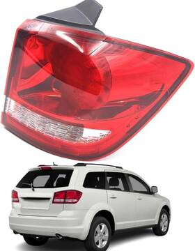 Ch2805105 Sagnod Auto Dodge Journey 2011 2020 Right Tail Light Open Box Scratched Lens