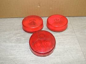 05304 Truck-lite Lot Of 3 2.5 Inch Red Led Clearance Lights 2 Are Great
