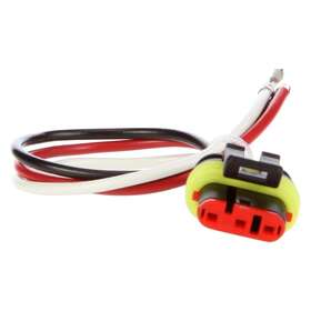 95220 Truck-lite Strobe Plug 16 Gauge Gpt Wire Fit Ftn Forget S.s. Stripped End/ring Terminal 95220 Truck-lite Strobe Plug 16 Gauge Gpt Wire Fit Ftn Forget S.s. Stripped End/ring Terminal