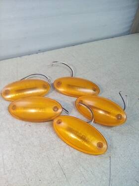3529900c98 Trucklite Lot Of 5 International Lt Led Amber Clearance Marker Lamp