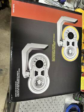 Trux Tled-h106 Headlight Assembly Retro Series Chrome Lh With Glow Position