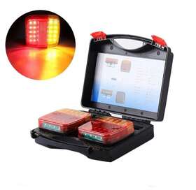 21-18-ccm001us Victocar Wireless Led Rear Tail Lights Battery Operated Usb Magnetic Tow Towing Trailer