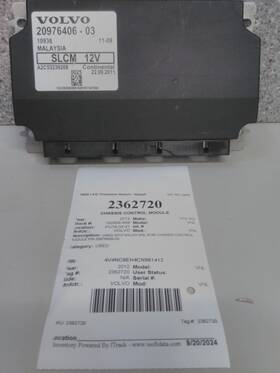 20976406-03 Volvo 2362720 2012 Vnl Light Control Module 3612404