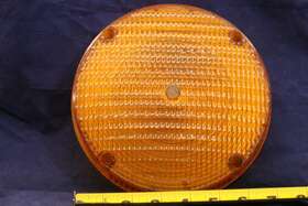 1003-1 Weldon No. 1010 Genuine School Bus 7 Inch Amber Caution Light Lens No Sae Ist 67 1003-1 Weldon No. 1010 Genuine School Bus 7 Inch Amber Caution Light Lens No Sae Ist 67