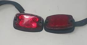 Bc17807 Whelen M2 Series Linear Super Led Red Surface Mount Lights Pair M2wr Tested 2 Pc