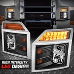 For 2018-2025 Mack Anthem Led Projector Headlight Lamps Trucks Left+right Black. Fixed Price $492.72.