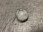 Vintage Turn Signal Glass Beehive And Stainless Steel Trim Igc Lens 593828. Fixed Price $48.00.