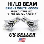 Pair Hi/low Led Light Bulbs For Massey Ferguson Mf 8670 8680 8690 Series Vis. Fixed Price $33.98.