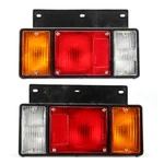 Tail Light Fit Isuzu Npr Nqr Nrr Fsr Frr Truck Rear Lamp 1987-2019 Pair. Fixed Price $33.59.