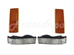 For 88-02 Chevy Gmc C/k Pickup Park Signal Reflector Side Marker Light 4PCS. Fixed Price $67.20.