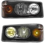 2PCS Pair Headlights Assembly For Mack Granite GU4/GU5/GU7/GU8 With Bulbs. Fixed Price $199.00.