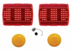 United Pacific Led Tail/parking Light Set W/ Flasher 1964-1966 Ford Mustang. Fixed Price $164.98.
